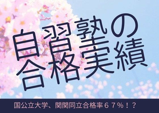 大和高田の個別指導プレール進学ゼミ　大学受験合格実績